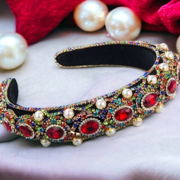 Over the Top Decadence Jeweled Headband - Picture 1 of 1